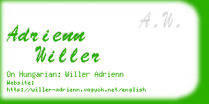 adrienn willer business card